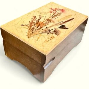 Vtg Swiss Music Box - Waltz Of The Flowers